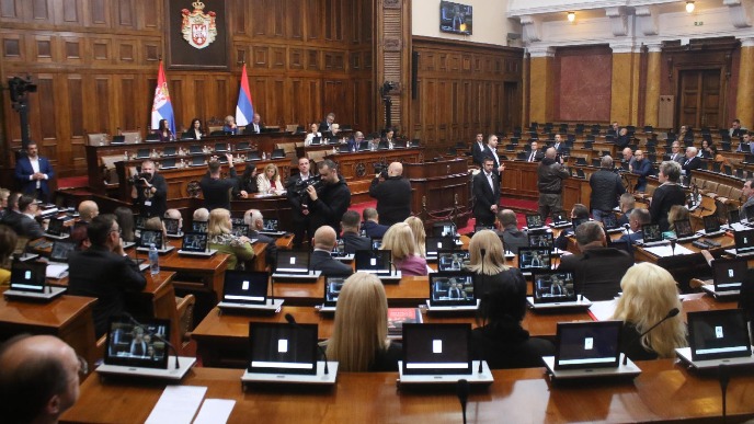 Danas nastavak sednice